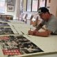 Elk Lost in mongkok screen print