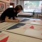 Stephen Baker "Lady in Red" screen print